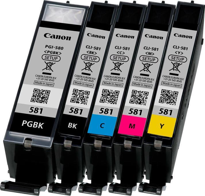Produktbild Canon PGI-580/CLI-581 Multipack (C, M, Y, BK, PGBK)