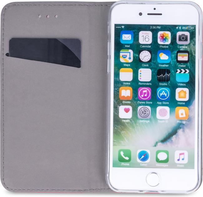 Actual product image OEM Smart Magnet case for Xiaomi Redmi 13c red (Xiaomi Redmi 13C 5G, Xiaomi Redmi Note 13 4G)