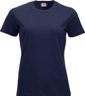 Produktbild Clique Damen T-Shirt Classic-T 029361, Baumwolle, dunkel marine, Grösse L (L)
