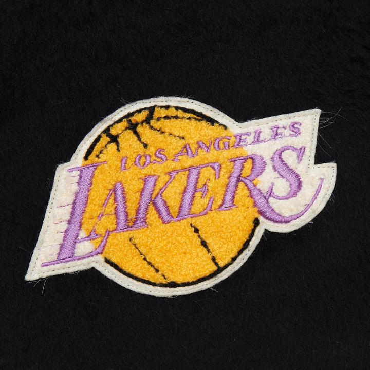 Actual product image Mitchell & Ness M&N Vintage Varsity Wool Jacke - NBA Los Angeles Lakers - M (M)