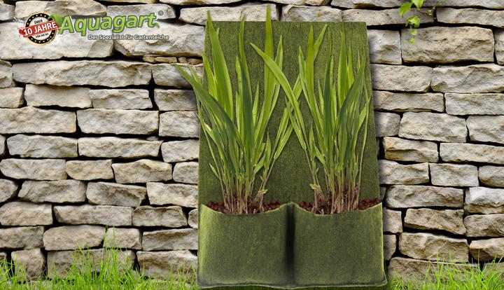 Produktbild Aquagart 10 Pflanztaschen Pflanztasche Ufermatte Böschungsmatte für Teichfolie