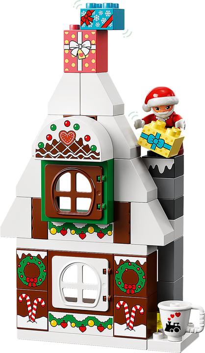 Immagine prodotto LEGO Casa di pan di zenzero con Babbo Natale (10976)