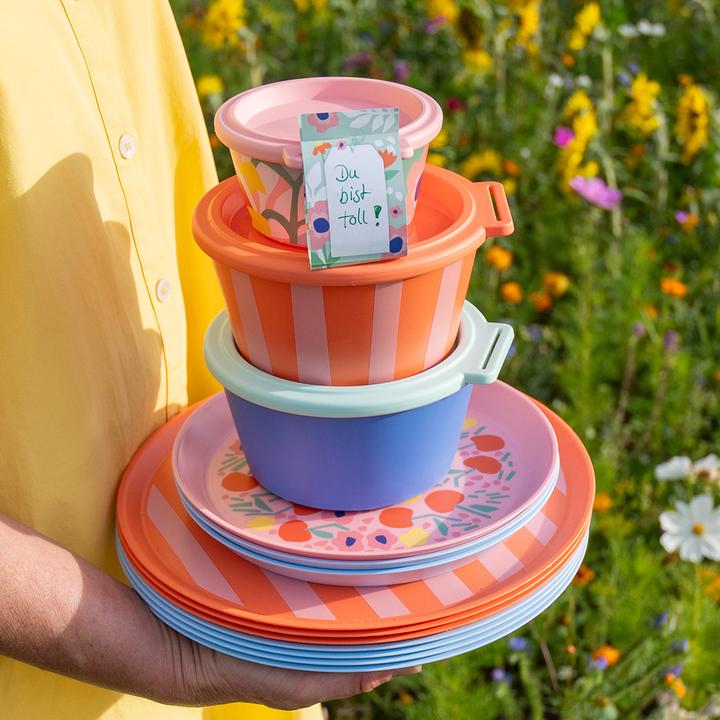 Produktbild Koziol Schale Nora Box Blooms 11 cm, 1 Stück, Sweet Pink (11 cm, 0.25 l, 1 x)