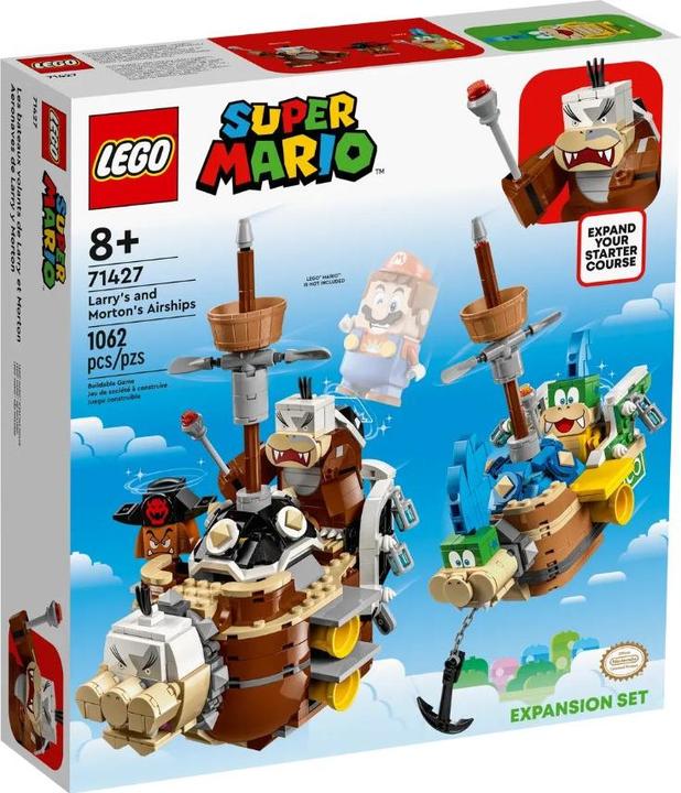 Actual product image LEGO 71427 Super Mario Larry and Morton's Air Galleys - Expansion Set (71427, LEGO Super Mario)