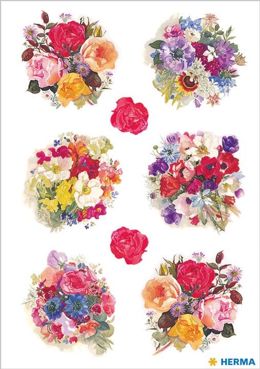 Produktbild HERMA Sticker Blumen