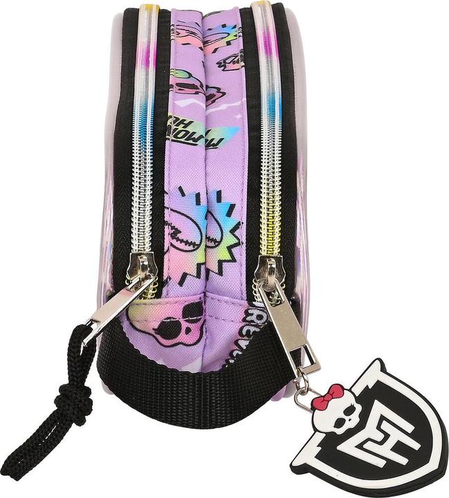 Produktbild Monster High Zweifaches Mehrzweck-Etui Best boos Lila 21 x 8 x 6 cm