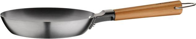 Image du produit Spring Poêle à frire Arizona acier au carbone poignée en bois de hêtre ø 20 cm (20 cm, Poêle à frire, Acier au carbone)