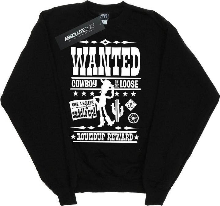 Actual product image Disney Girls Toy Story Wanted Poster Sweatshirt (116)