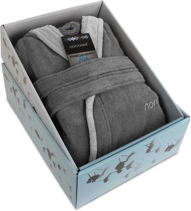 Produktbild Normani Unisex Baumwoll-Bademantel Rob (L)