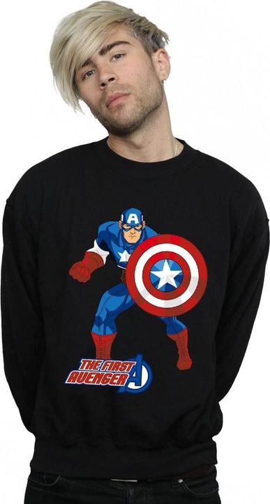 Immagine prodotto Captain America The First Avenger Felpa Adulto Unisex (3XL)