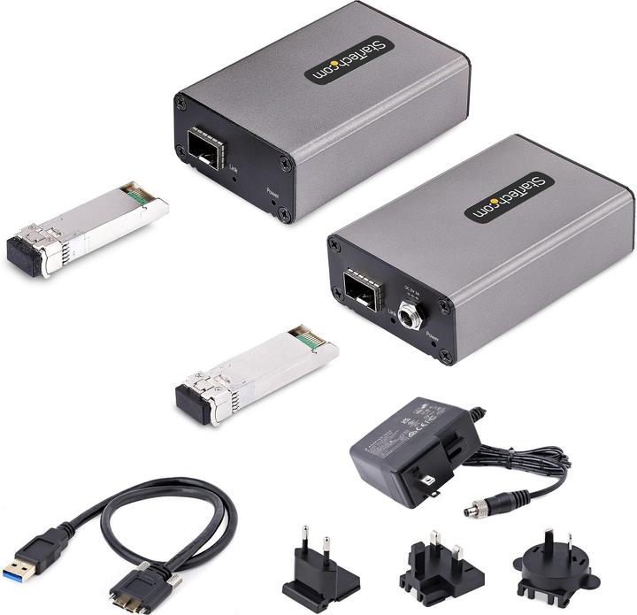 Image du produit StarTech com F35023-USB-EXTENDER, 93 mm, 57 mm, 28 mm, 271 g, 115 mm, 155 mm (USB-A, 2 Ports)