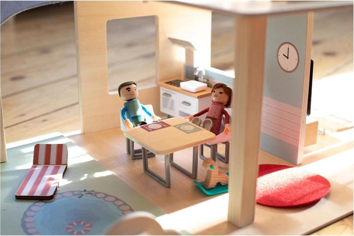 Image du produit Eichhorn Maison de poupées avec meubles