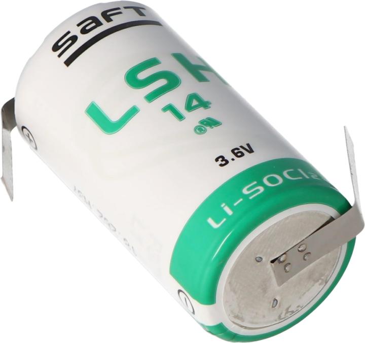 Image du produit Saft Batterie LSH14CNR avec étiquettes à souder en forme de Z (1 pcs, Spécifique à l'appareil, 5500 mAh)