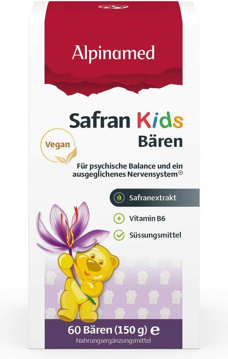 Produktbild Alpinamed Safran Kids Bären (60 Stück, Tabletten, 228 g)