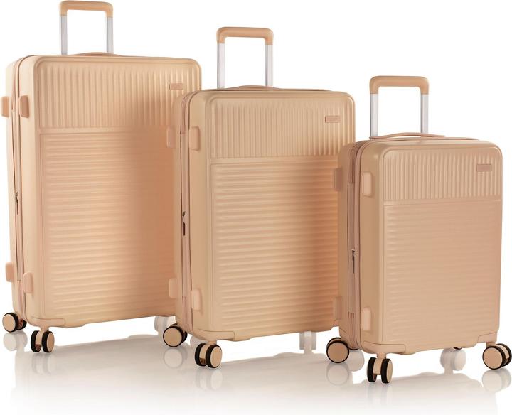 Produktbild Heys Pastel 4 Rollen Kofferset 3-teilig mit Dehnfalte (219 l, XL (ab 115l))