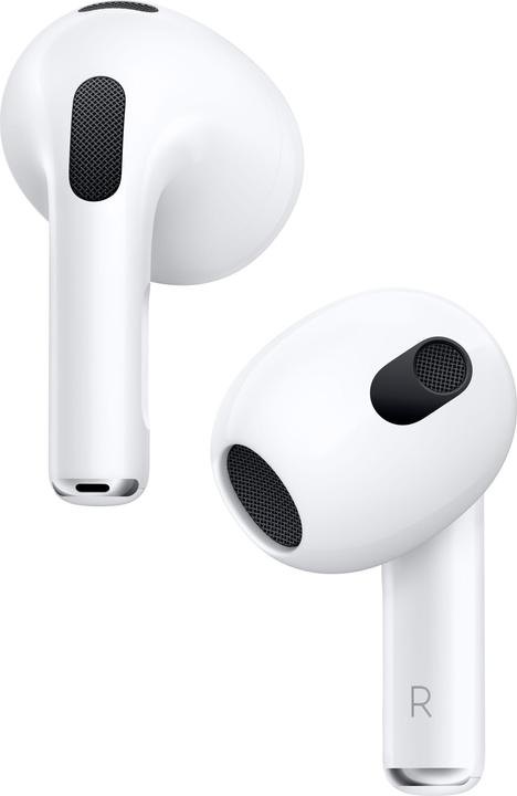 Produktbild Apple AirPods (3rd Gen.) Lightning Case (keine Geräuschunterdrückung, 6 h, Kabellos)