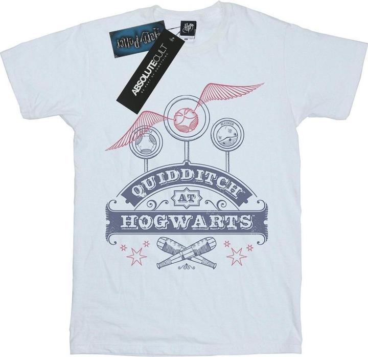 Quidditch At Hogwarts Boyfriend Fit TShirt (M)