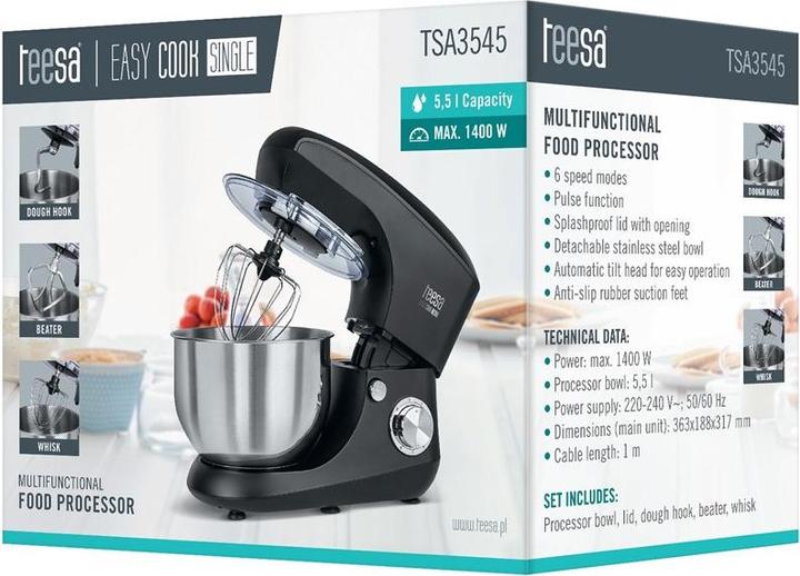 Image du produit Teesa EASY COOK SINGLE Blanc (1400 W)