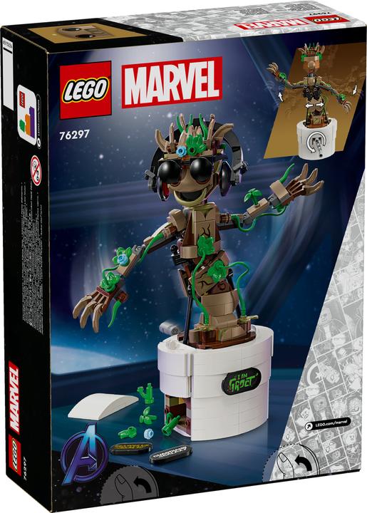 Actual product image LEGO Dancing Groot (76297, LEGO Marvel)