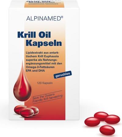Immagine prodotto Alpinamed Capsule di olio di krill (120 Pezzo/i, Pillole, 140 g)