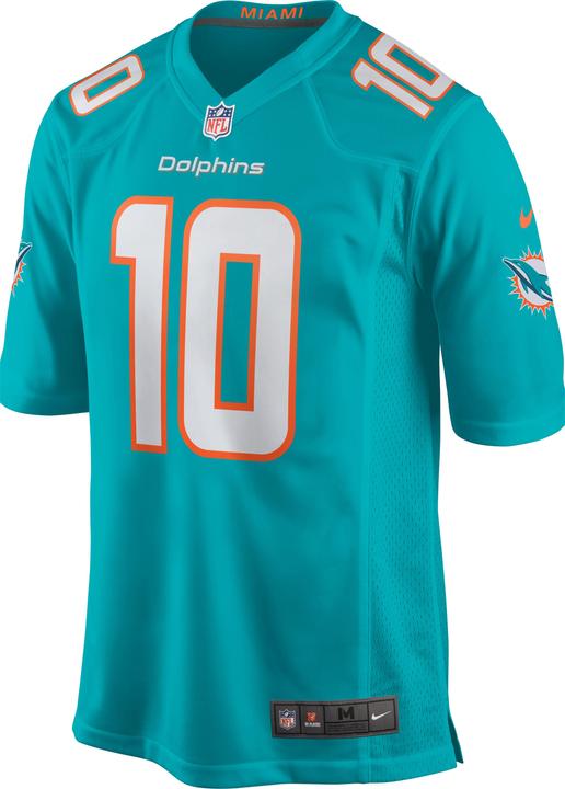 Nike Miami Dolphins Home Game Jersey Hill 10 M (M)