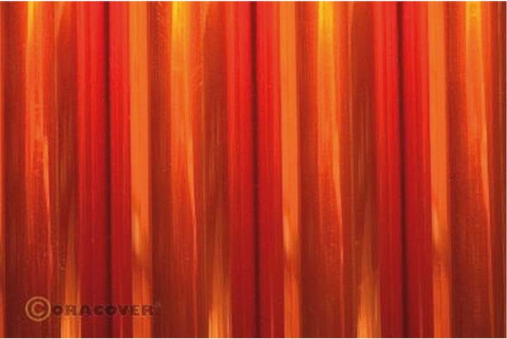 Oracover ironing foil orange transparent 3 meter # 69
