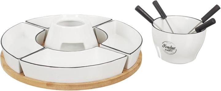 Image du produit Cook Concept fondue coffret support bambou coupellex4 et p4
