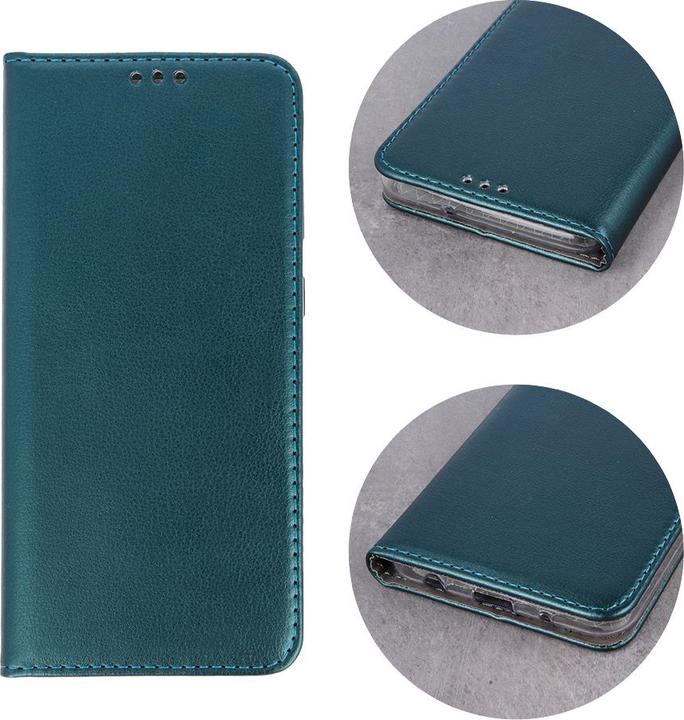 Actual product image OEM Smart Magnetic case for Samsung Galaxy A15 5G dark green (Samsung Galaxy A15 5G)