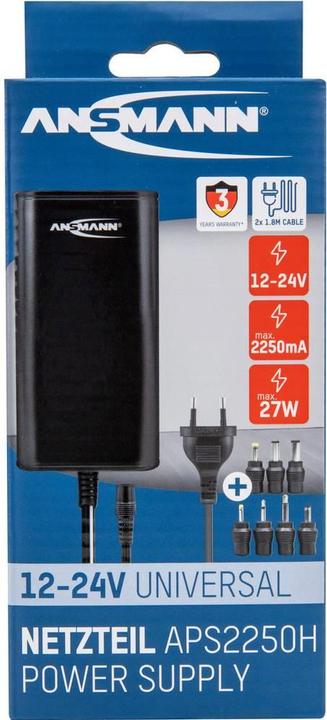 Image du produit Ansmann APS 2250 H Voyageur NOUVEAU max. 27 W (27 W)