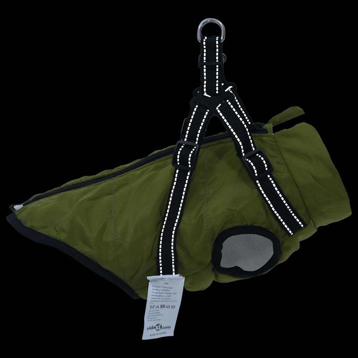 Produktbild VidaXL Hundemantel mit Geschirr Wasserdicht Reflektierend (32, Hundemantel)