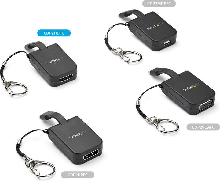 Image du produit StarTech USB Typ-C zu (HDMI, 4.80 cm)