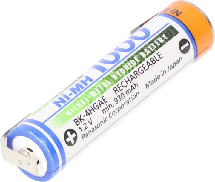 Actual product image Panasonic Battery suitable for Braun MGK3221, MGK5260, BT5070, BT5090, Braun Cruzer Beard 5, 1.2V 1000mAh (1 pcs., 1000 mAh)