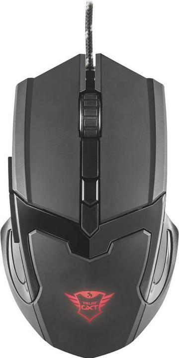 Produktbild Trust GXT 101 Maus Beidhändig USB Typ-A 4800 DPI (Kabelgebunden)