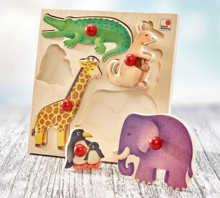 Produktbild Selecta Spielzeug Puzzle Zoo (5 Teile)