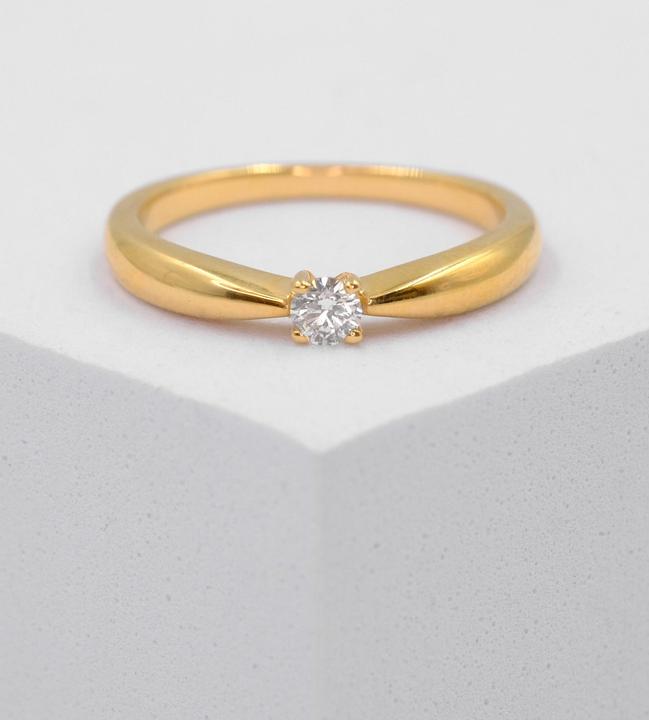 Actual product image Muau Solitaire (54, 750/18 K Gold)