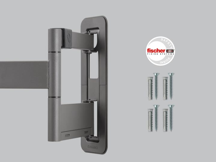 Actual product image One for All Dynamic TV-beugel draaibaar - kantelbaar - 42-100 inch - VESA 600 (Wall, 100", 90 kg)