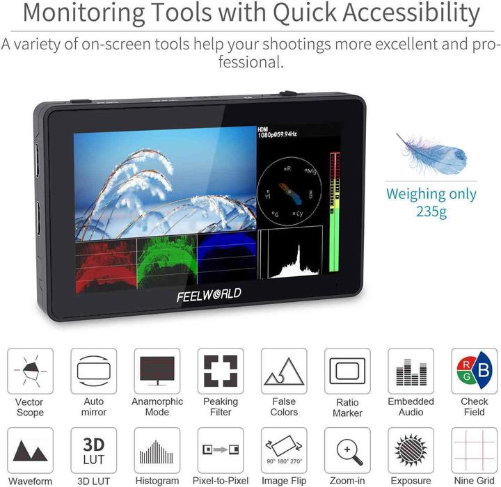 Produktbild Feelworld F6 PLUS V2 (6", Full HD)