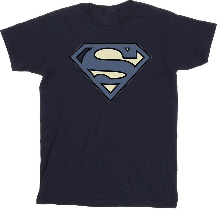 Produktbild Superman Indigo Blue Logo TShirt Mädchen (140, 146)