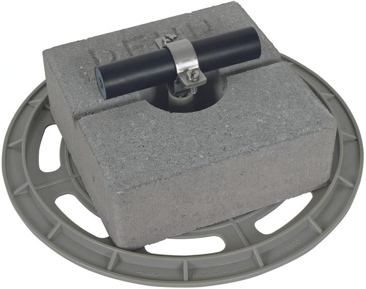 Image du produit Dehn Support de câble de toit avec plaque de base et 253333