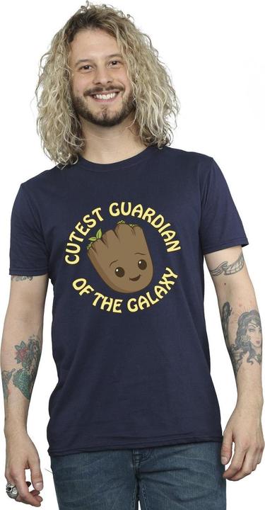 Image du produit - T-shirt AM GROOT CUTEST GUARDIAN - Homme (4XL)