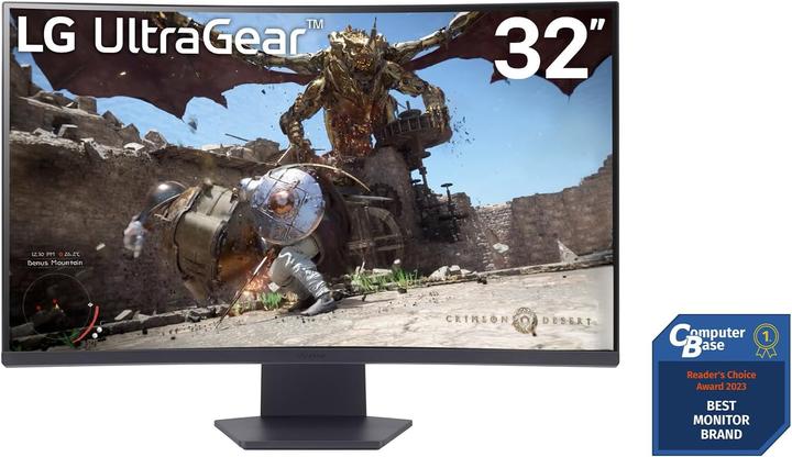 Produktbild LG UltraGear 32GS60QX-B (2560 x 1440 Pixel, 32")