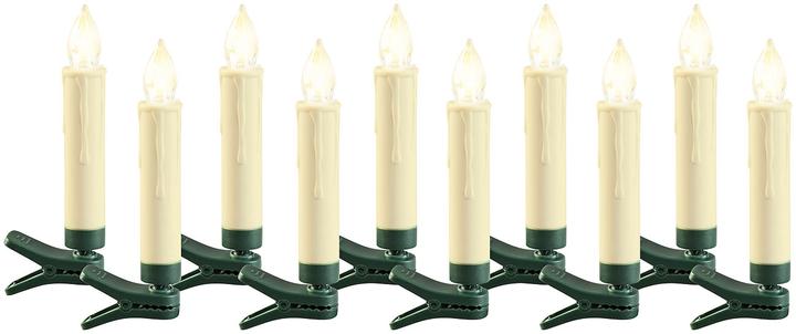 Produktbild Lunartec Outdoor-Weihnachtsbaum-Kerzen (20 x)