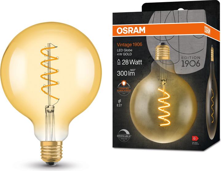 Image du produit Osram vintage 1906 (E27, 4.50 W, 250 lm, 1 x, G)