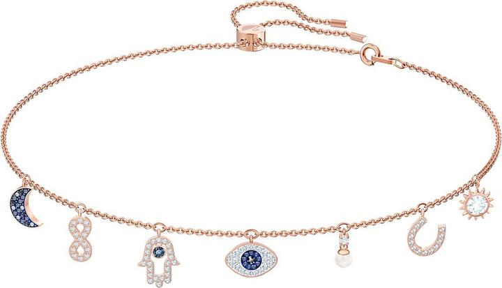Swarovski Symbol Halskette (Metall, 34 cm)