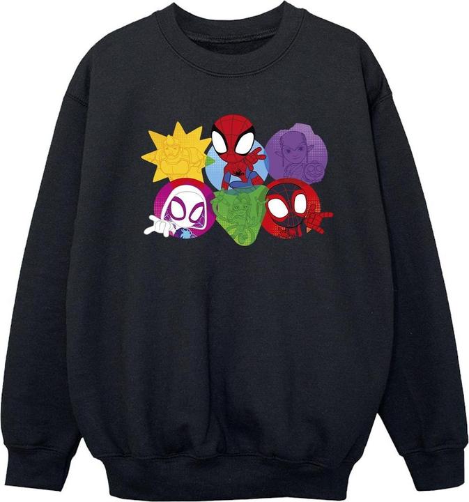 Spidey And His Amazing Friends Faces Sweatshirt Mädchen