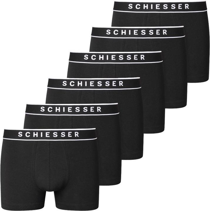 Immagine prodotto Schiesser Confezione da 6 - 95/5 - Pantaloncini / pantaloni in cotone biologico (XL, confezione da 6)