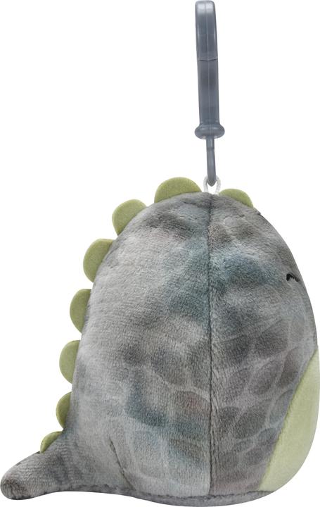 Actual product image Squishmallows - Asst 9cm P15 Clip On - Xander the Winking Grey T-Rex