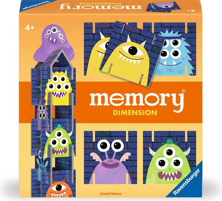 Actual product image Ravensburger 22467 - memory® Dimension. The classic memory® game with attractive added value. For (German, Spanish, French, Dutch, Italian, Portuguese, English)
