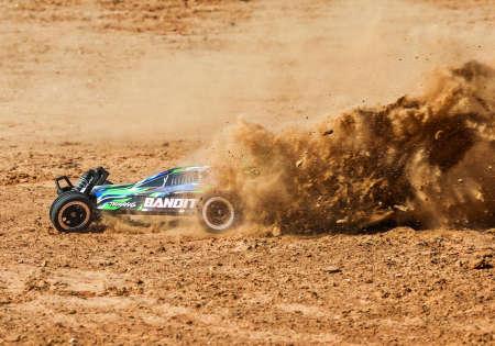 Produktbild Traxxas BUGGY BANDIT HD 1:10 2WD EP RTR GREEN w/USB-C Charger & Battery (RTR Ready-to-Run)