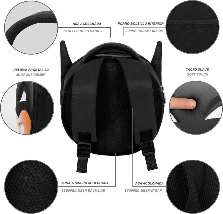 Produktbild Karactermania Emoji Backpack Send